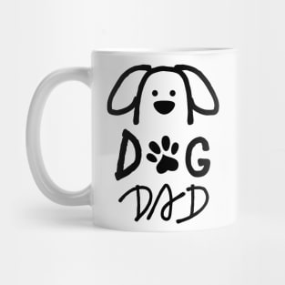 Dog Dad Woof Daddy Mug